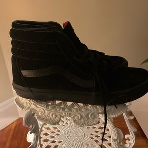 CANVAS SK8-HI ALL BLACK